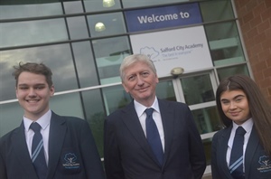 Sir Ian Shares His Secrets To Success With Salford City Academy