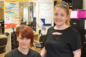 Students Get Their Hair in Shape