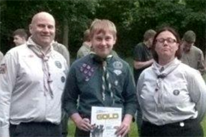 Chief Scout Gold Award