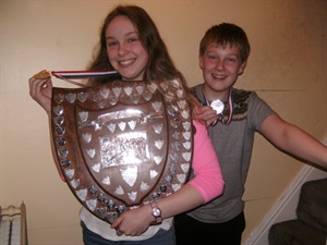 Gold and Silver for Star Swimming Siblings