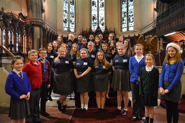 Salford Schools Feeling Festive at Christmas Carol Concert