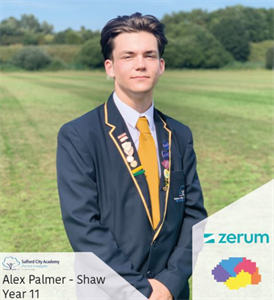 Alex excels in his work experience with Zerum, what a brainee!