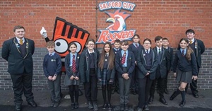 Salford City Academy Students Launch Park & Stride