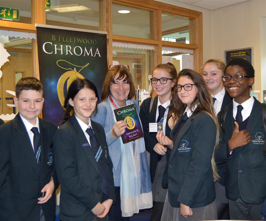 Local Author Inspires Salford City Academy Young Writers