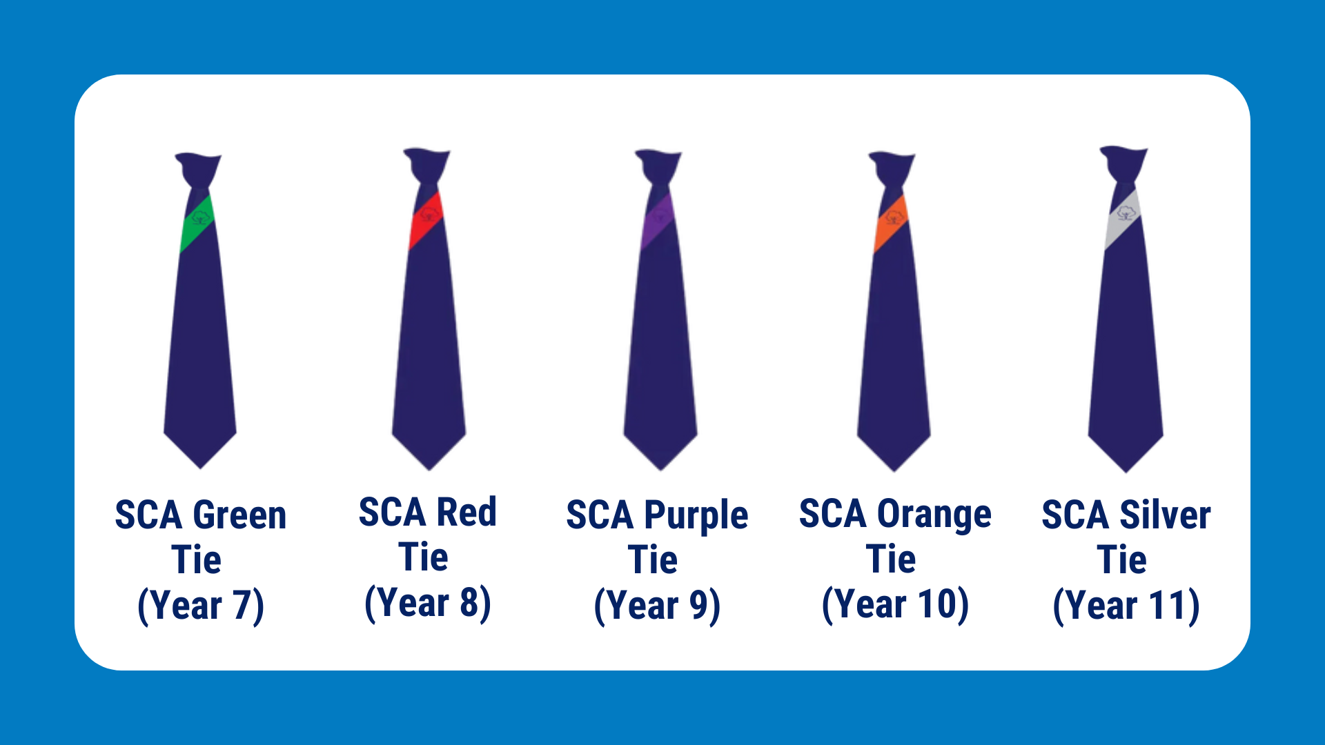 Ties at SCA