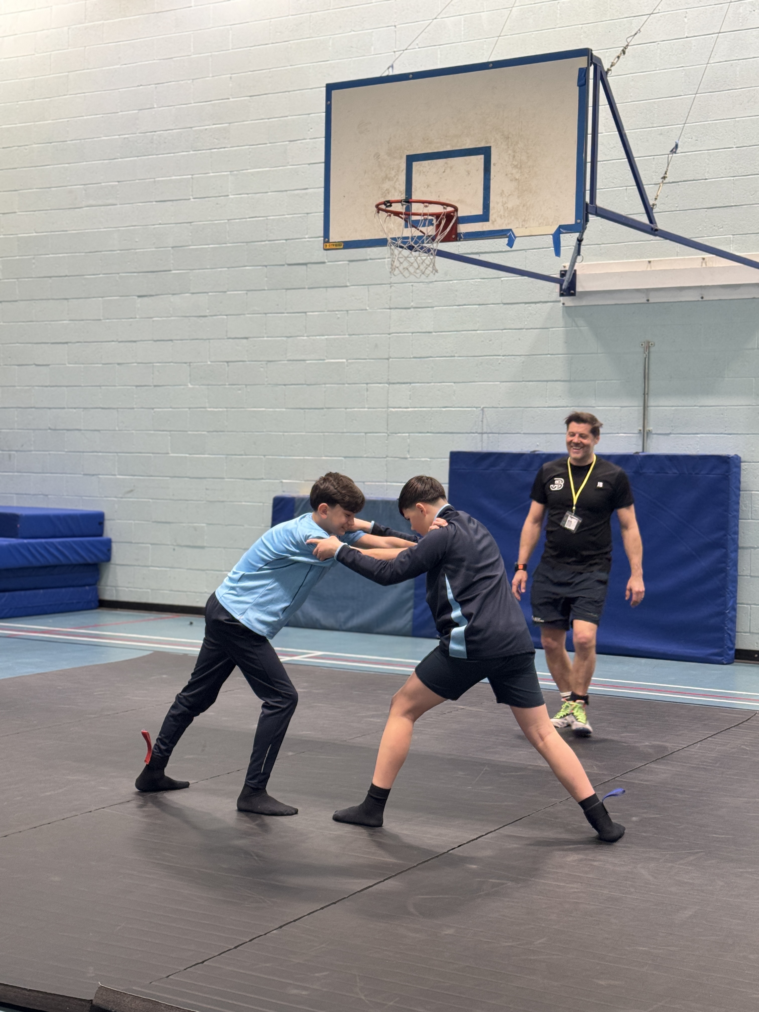 Weightlifting and Tag-Wrestling Clubs Return to Salford City Academy