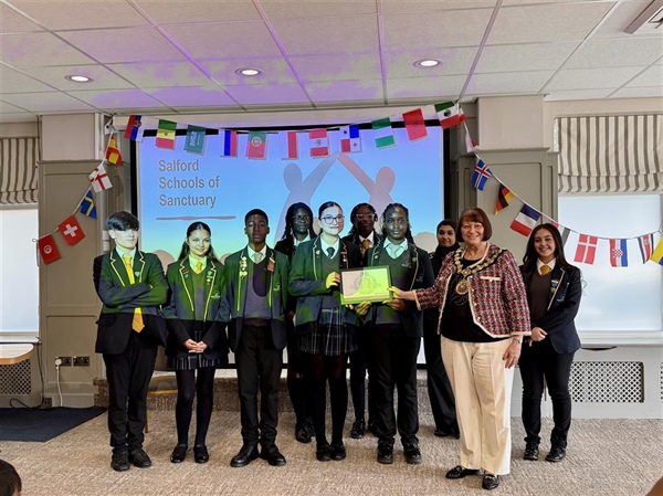 Salford City Academy Recognised as School of Sanctuary